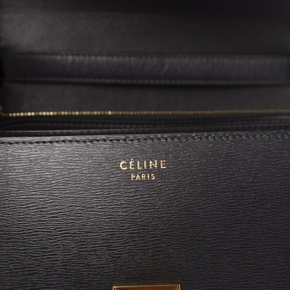 Celine Liege Calfskin Medium Classic Box Flap Bag Anthracite 7 of 11