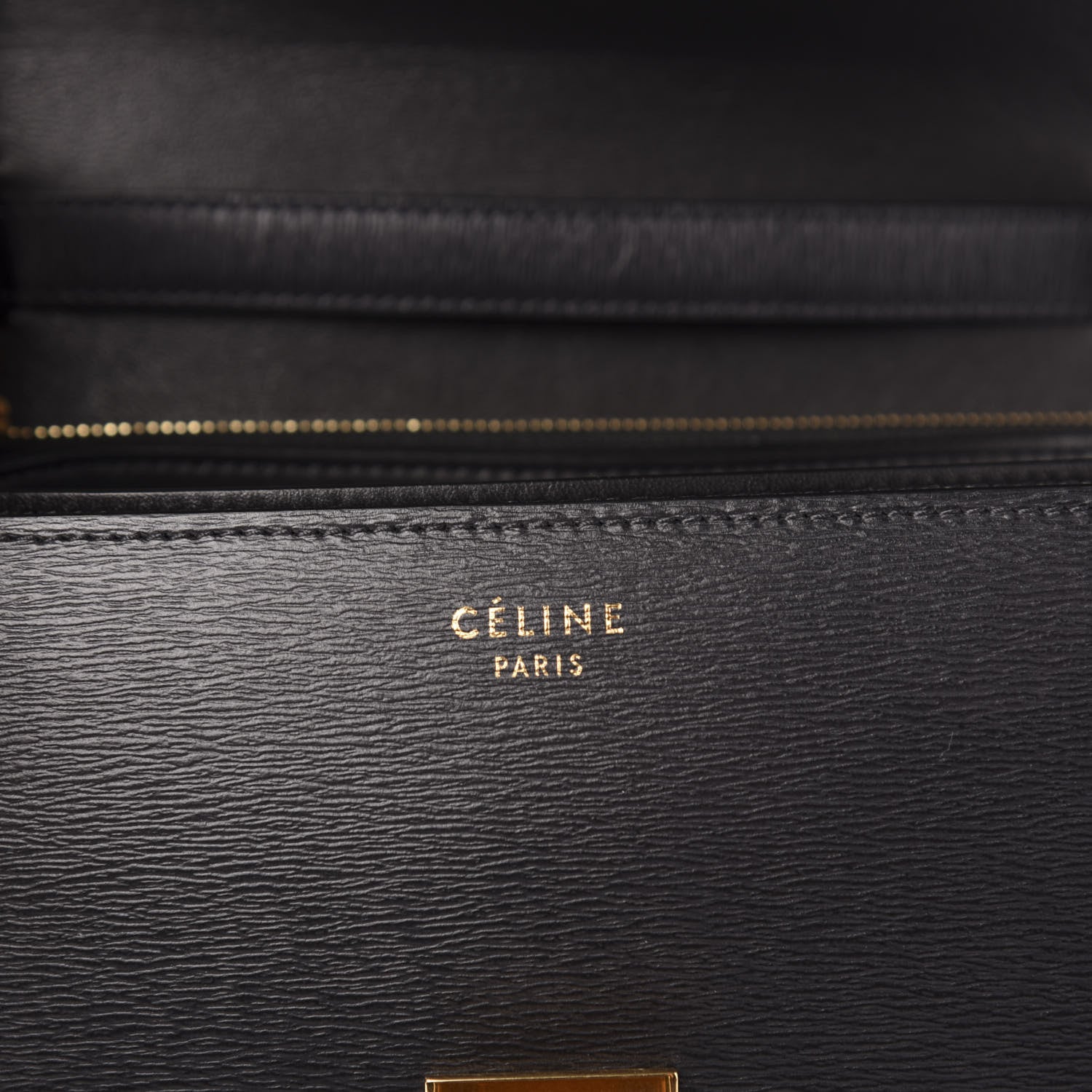 Celine Liege Calfskin Medium Classic Box Flap Bag Anthracite 7 of 11