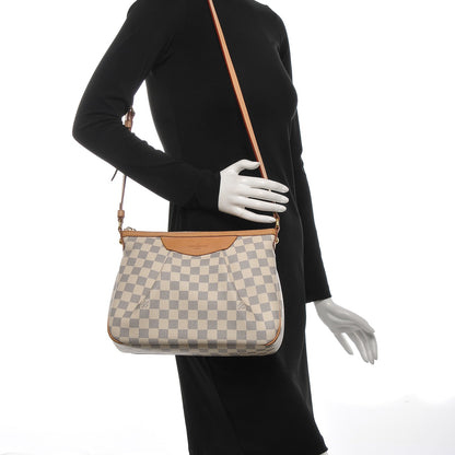 Louis Vuitton Damier Azur Siracusa PM 2 of 8