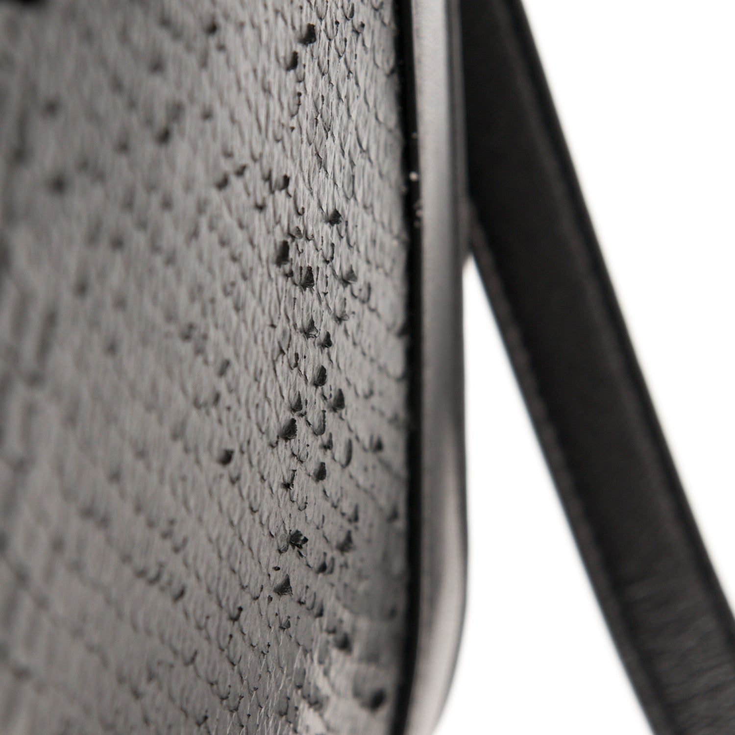 Saint Laurent Python Calfskin Embossed Small Sac de Jour Black 11 of 11