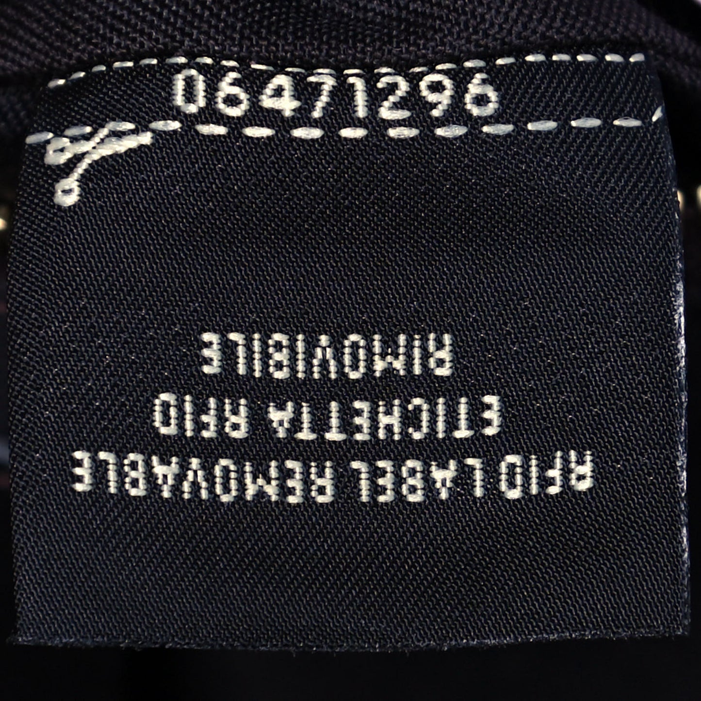 Nappa FF 1974 Embossed Mini Backpack Anemone
