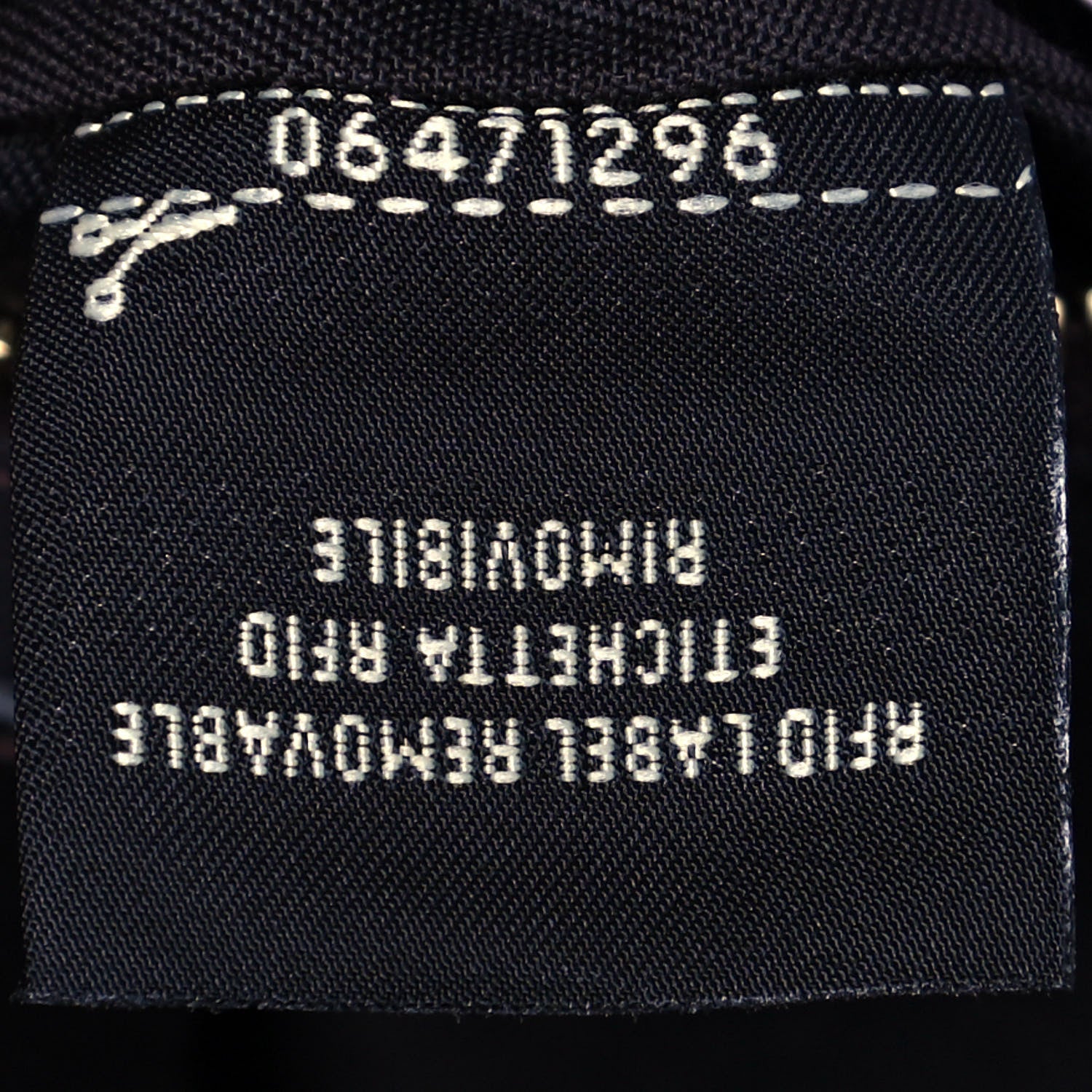 Fendi Nappa FF 1974 Embossed Mini Backpack Anemone 6 of 9