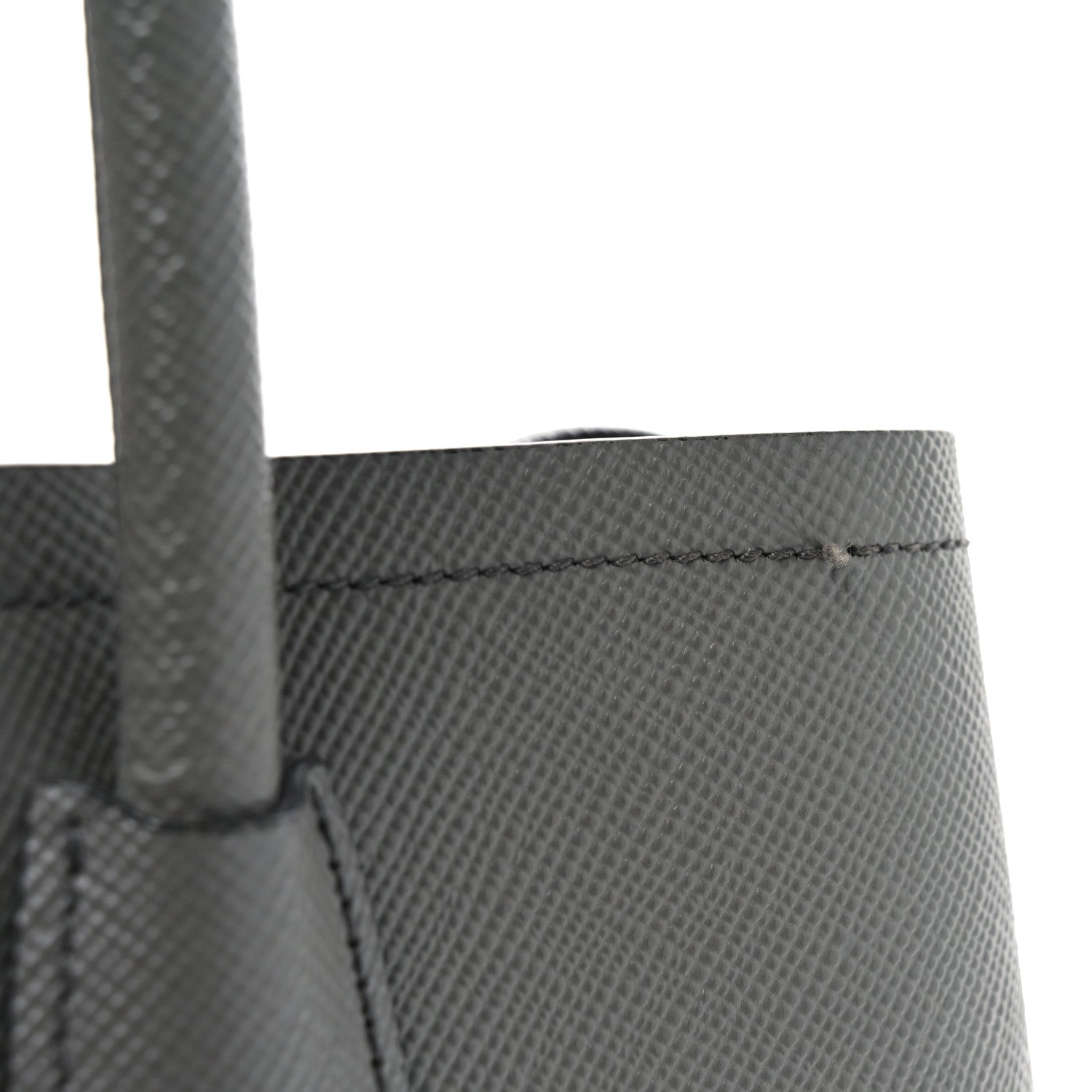 Prada Saffiano Cuir Small Double Bag Marmo 10 of 10