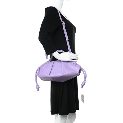 Loewe Shiny Nappa Calfskin Paseo Bag Light Mauve 3 of 9
