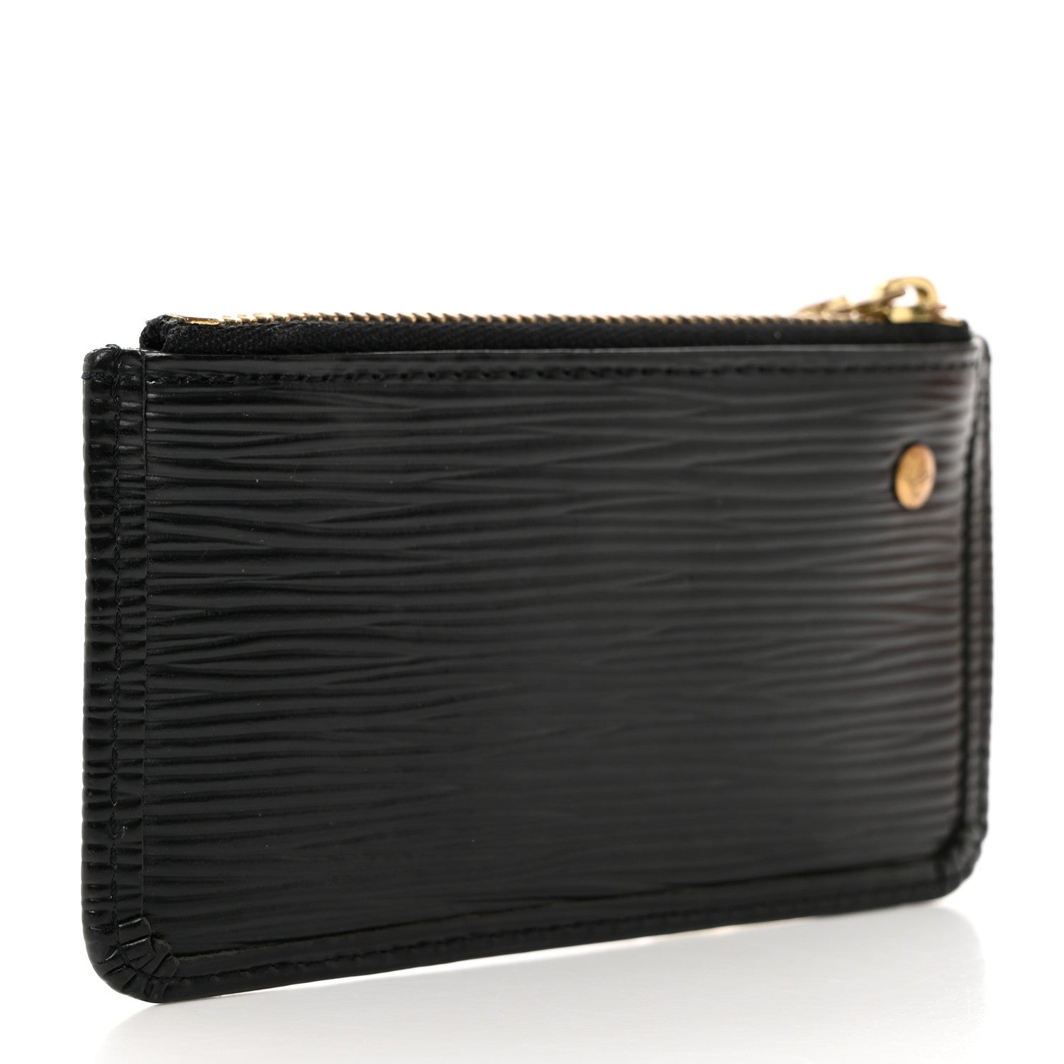 Louis Vuitton LOUIS VUITTON Epi Key Pouch Black 3 of 6