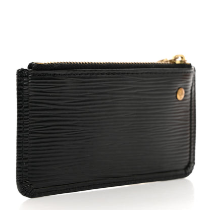 Louis Vuitton LOUIS VUITTON Epi Key Pouch Black 3 of 6