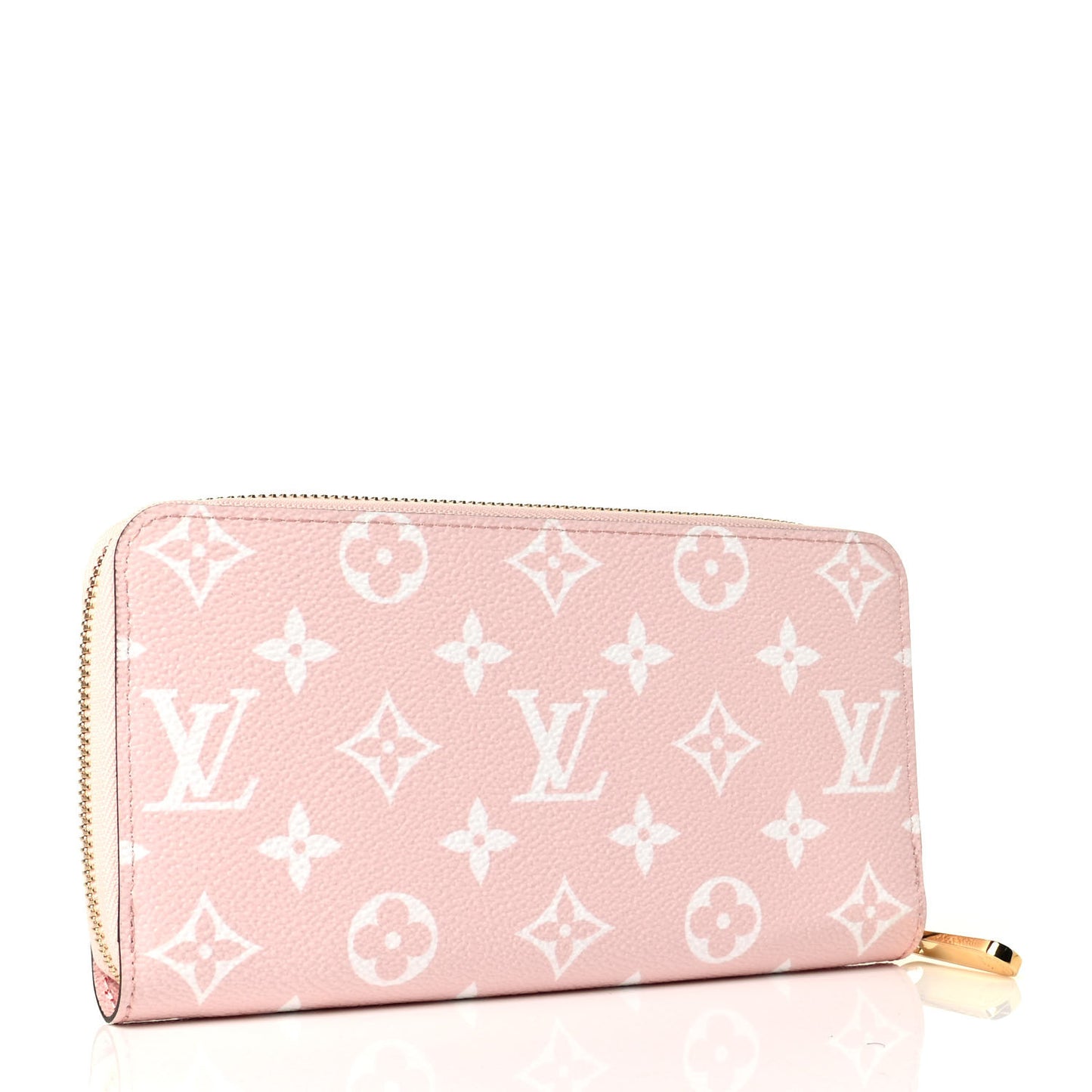 Monogram Giant Zippy Wallet Rouge Rose