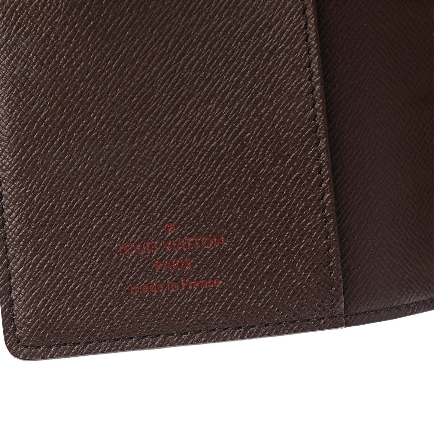 Damier Ebene Small Ring Agenda Cover