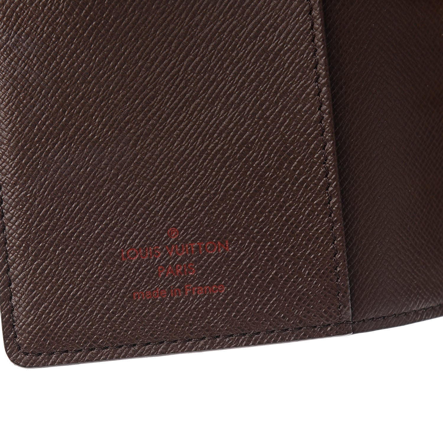 Louis Vuitton Damier Ebene Small Ring Agenda Cover 6 of 8