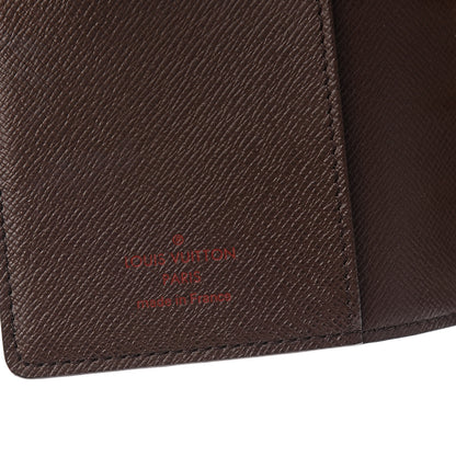 Louis Vuitton Damier Ebene Small Ring Agenda Cover 6 of 8