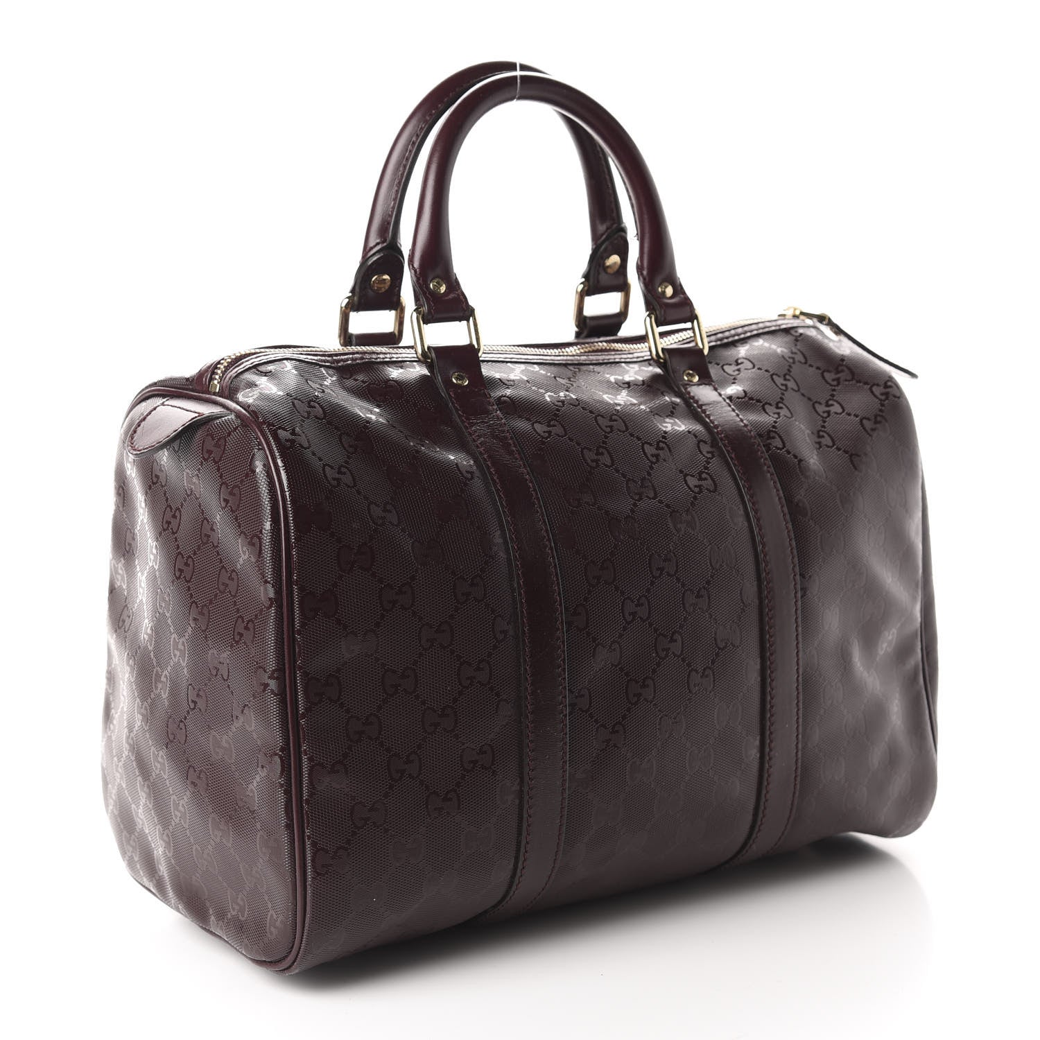 Gucci Imprime Monogram Medium Joy Boston Bordeaux 3 of 12
