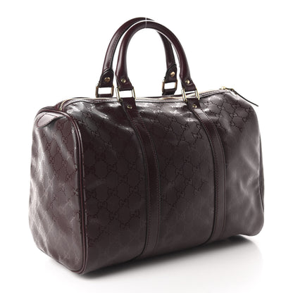 Gucci Imprime Monogram Medium Joy Boston Bordeaux 3 of 12