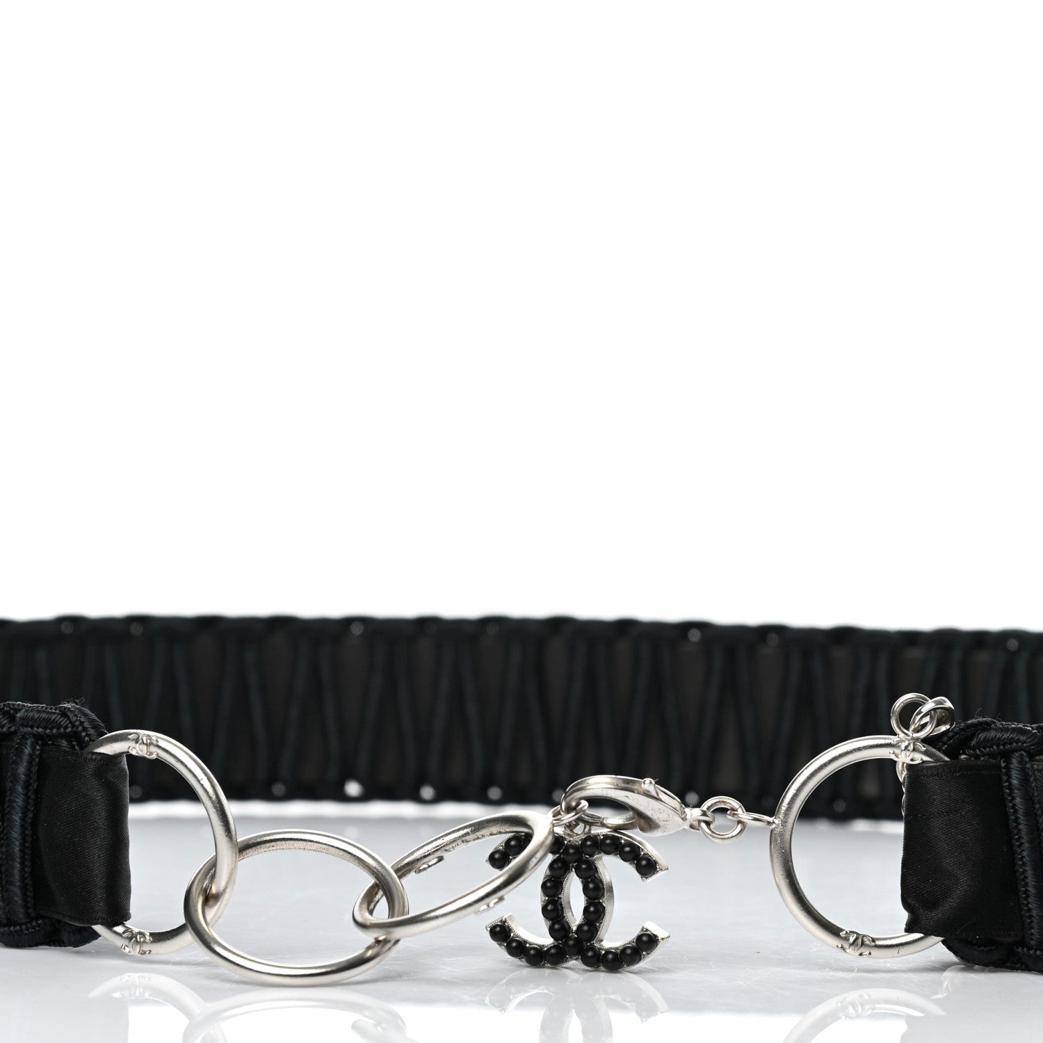 Chanel Lambskin Satin Chain CC Belt 7 of 7