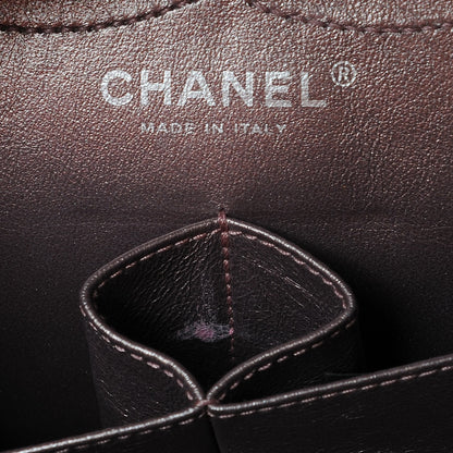 Chanel Metallic Aged Calfskin Quilted 2.55 Reissue 227 Flap Rose Fonce 8 of 8