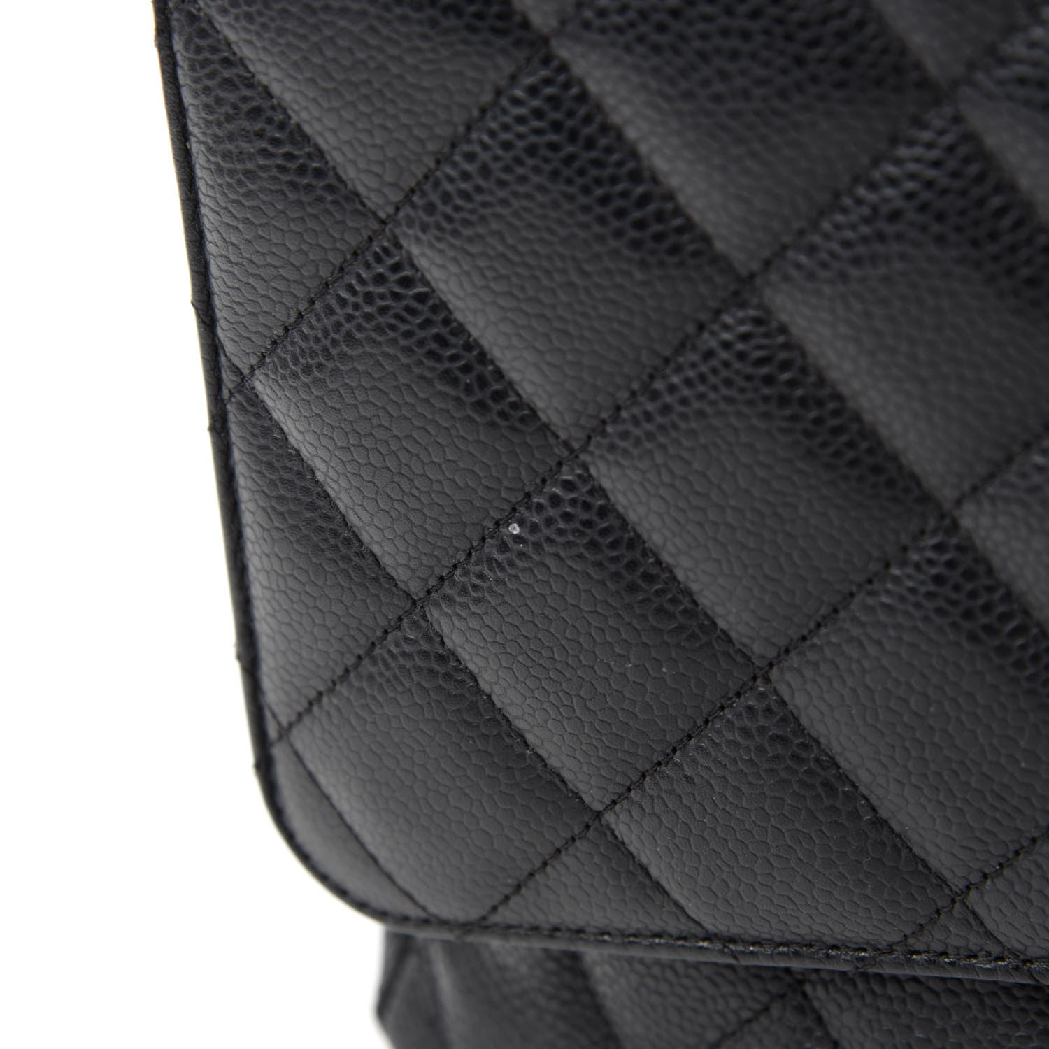 Chanel Caviar Quilted Maxi Double Flap Black 8 of 16