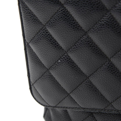 Chanel Caviar Quilted Maxi Double Flap Black 8 of 16