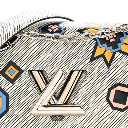 Louis Vuitton Epi Azteque Twist Shoulder Bag MM White 8 of 13