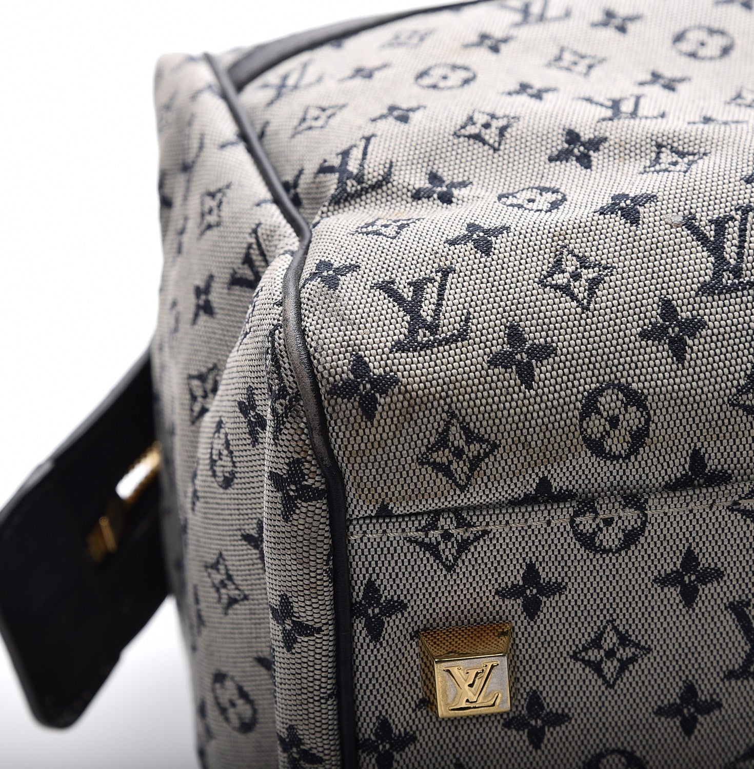 Louis Vuitton Mini Monogram Josephine GM Blue 14 of 22