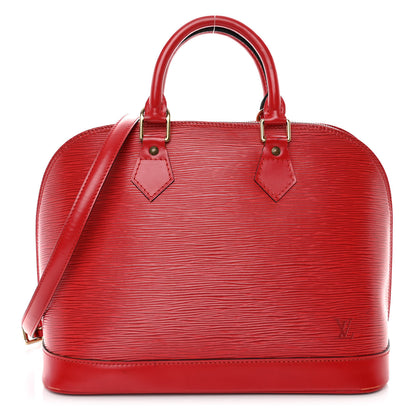 Louis Vuitton Epi Alma PM Castillan Red 1 of 18
