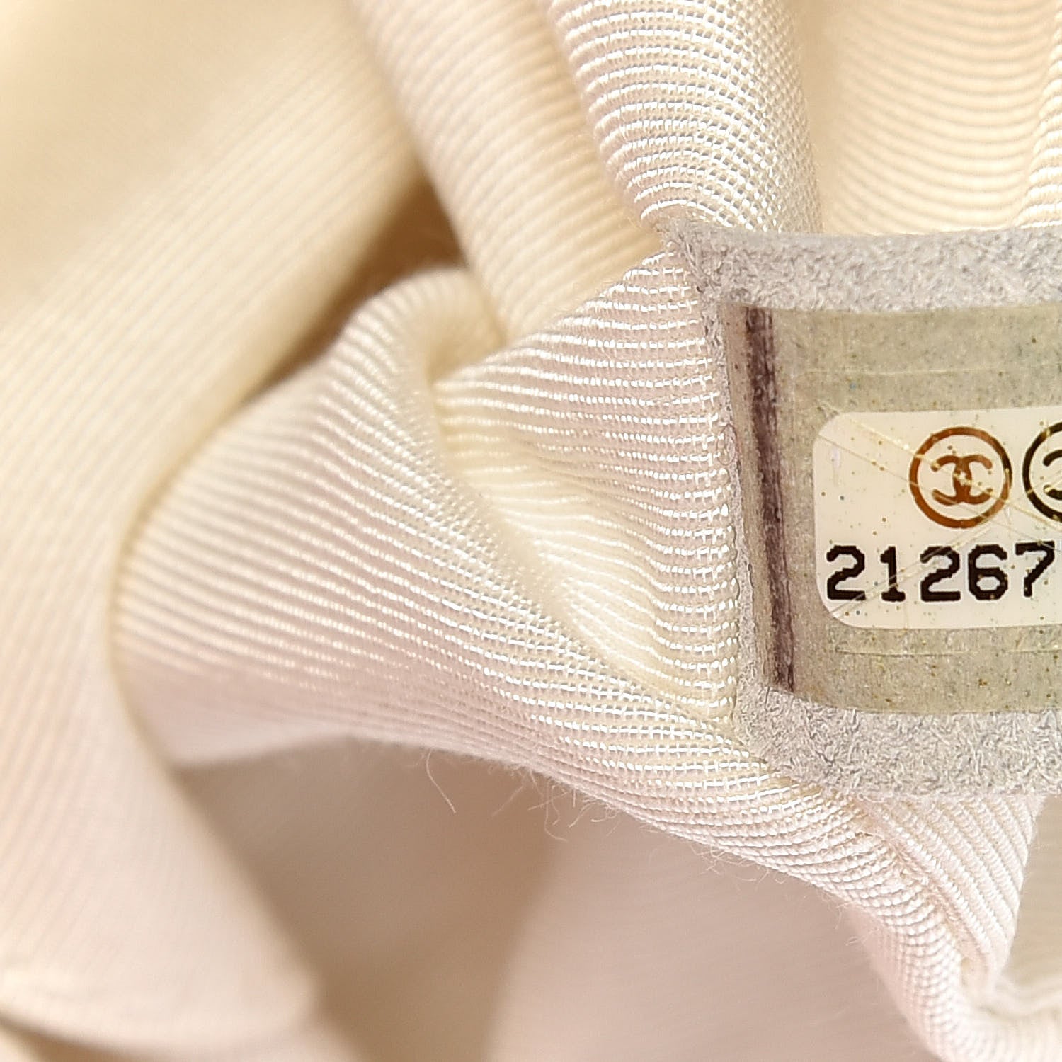 Chanel Cashmere Knit Medium Single Flap Multicolor White 7 of 14