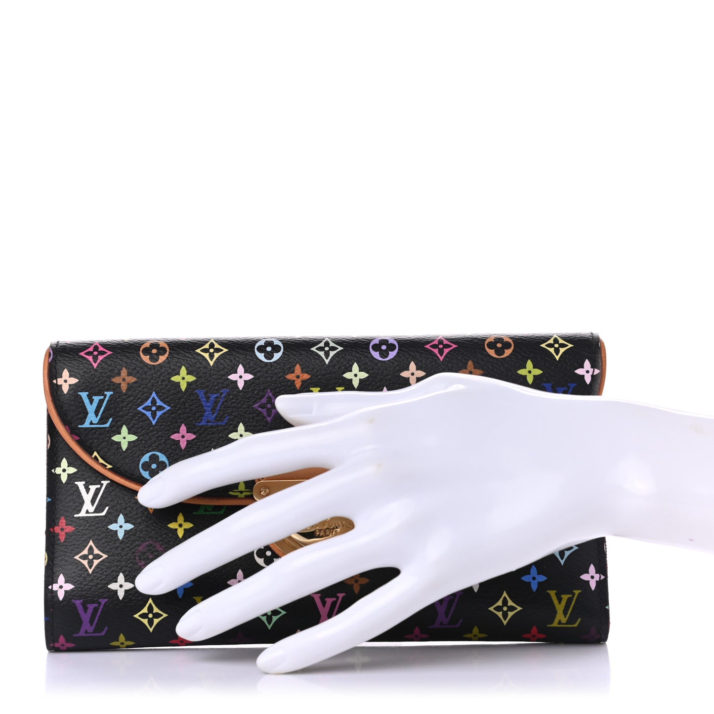 Monogram Multicolor Eugenie Wallet Black Grenade