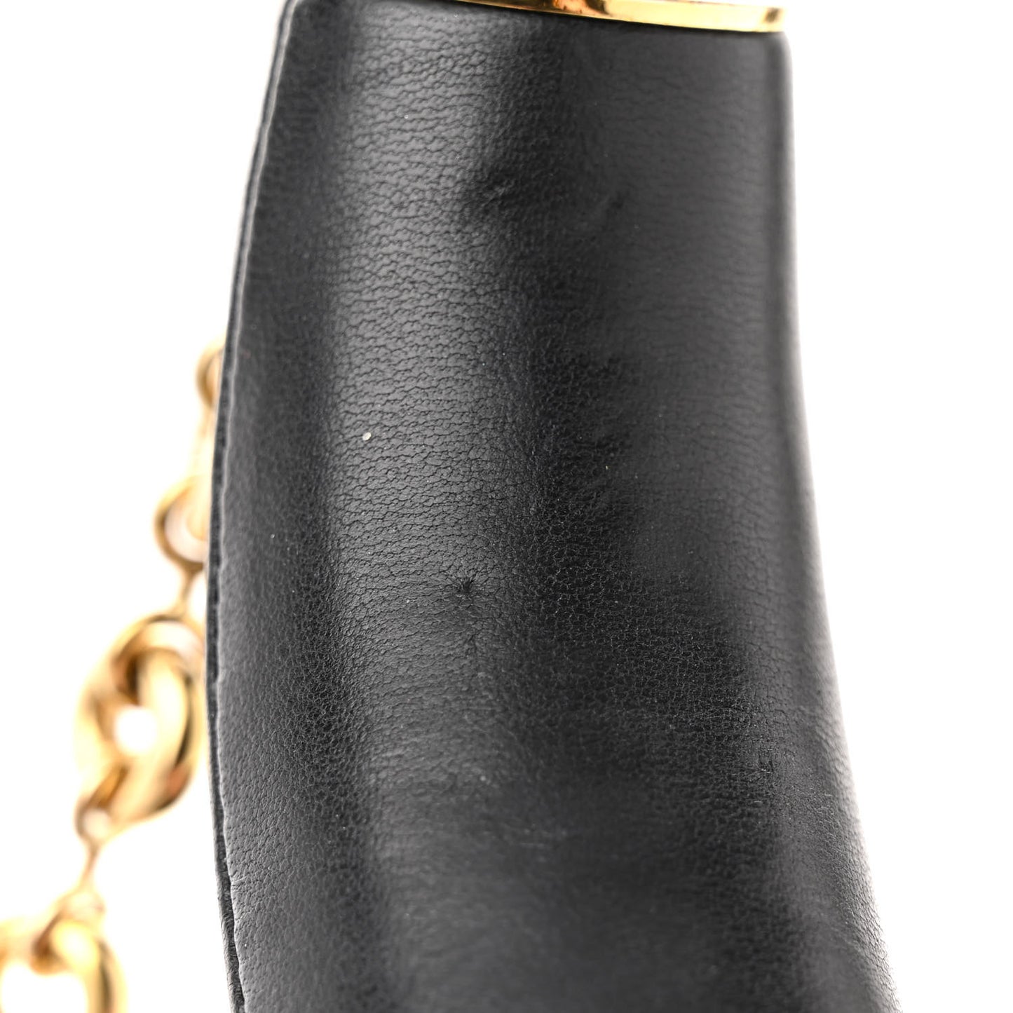 Nappa Medium Squeeze Bag Black