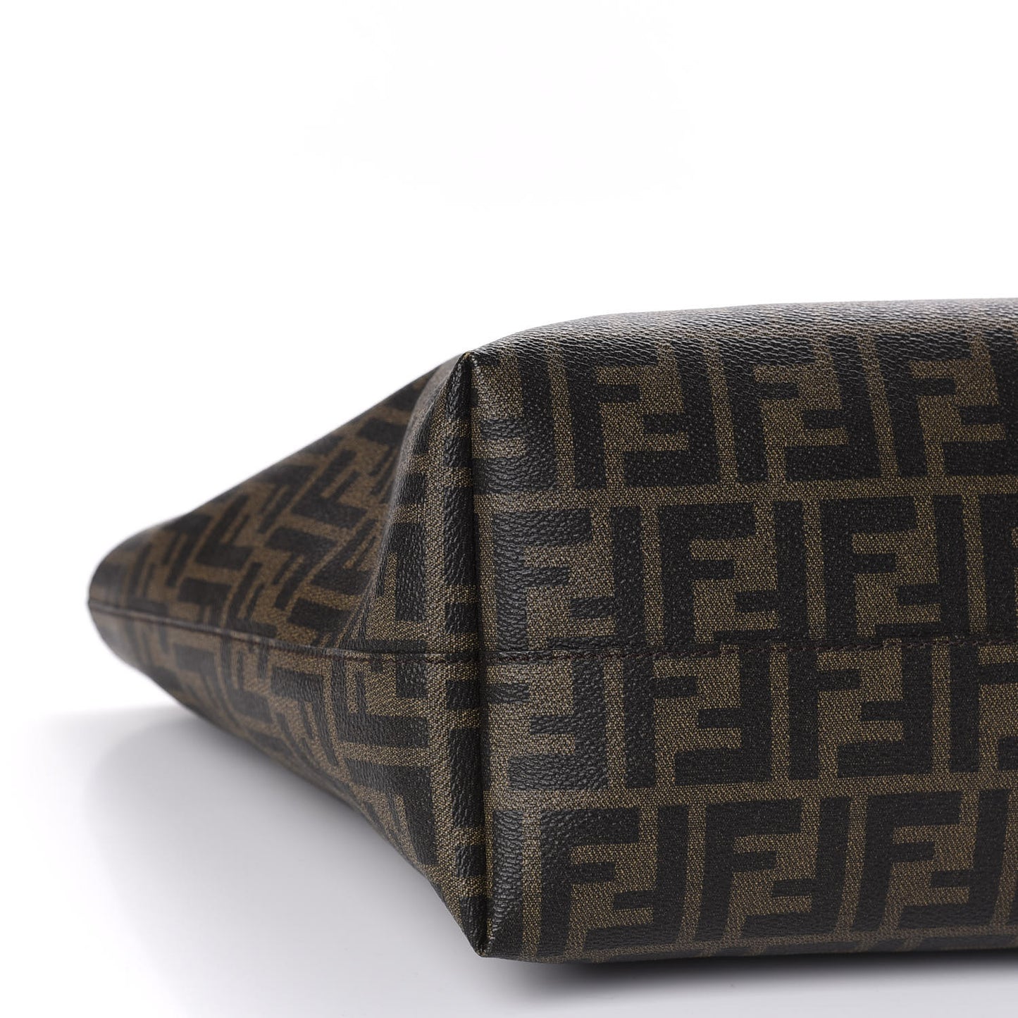 Zucca Spalmati Small Roll Tote Tobacco Moro