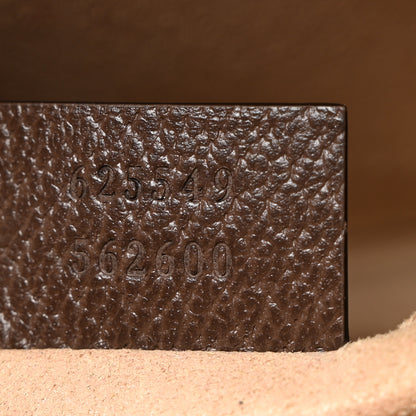 Gucci GG Supreme Monogram Web Ophidia Pouch Brown 7 of 9