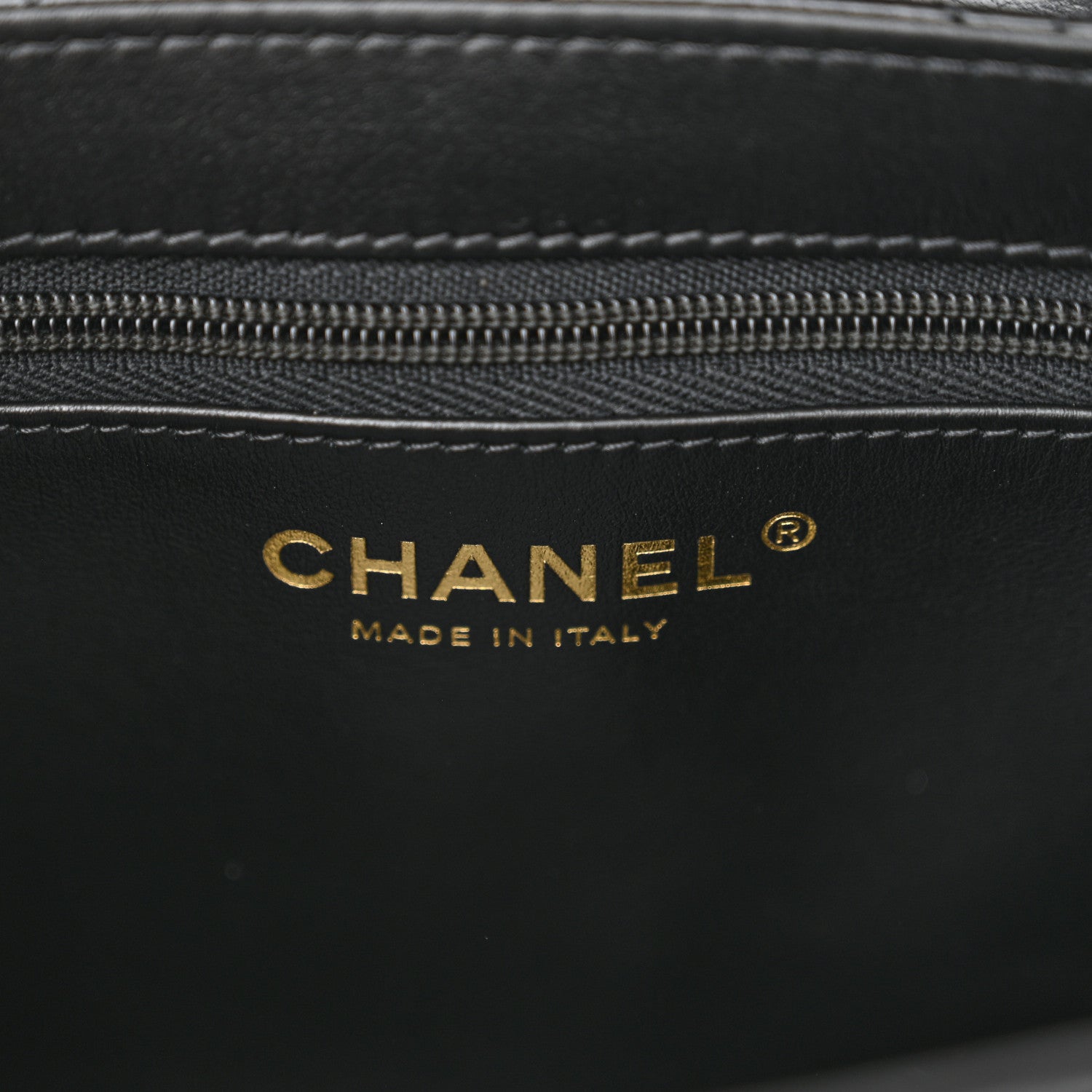 Chanel Shiny Aged Calfskin Quilted Nano Kelly Shopper Black 6 of 10