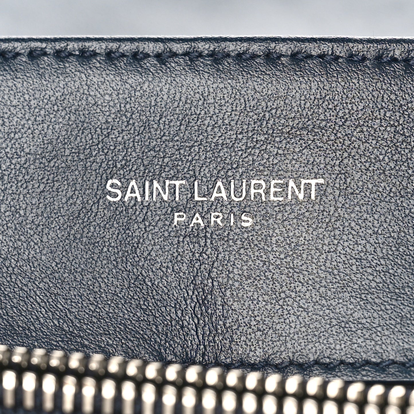 Calfskin Y Quilted Monogram Medium Loulou Chain Satchel Medium Blue
