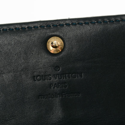 Louis Vuitton Vernis Sarah Wallet Blue Nuit 11 of 11