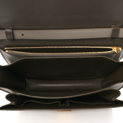 Celine Liege Calfskin Medium Classic Box Flap Bag Souris 4 of 9