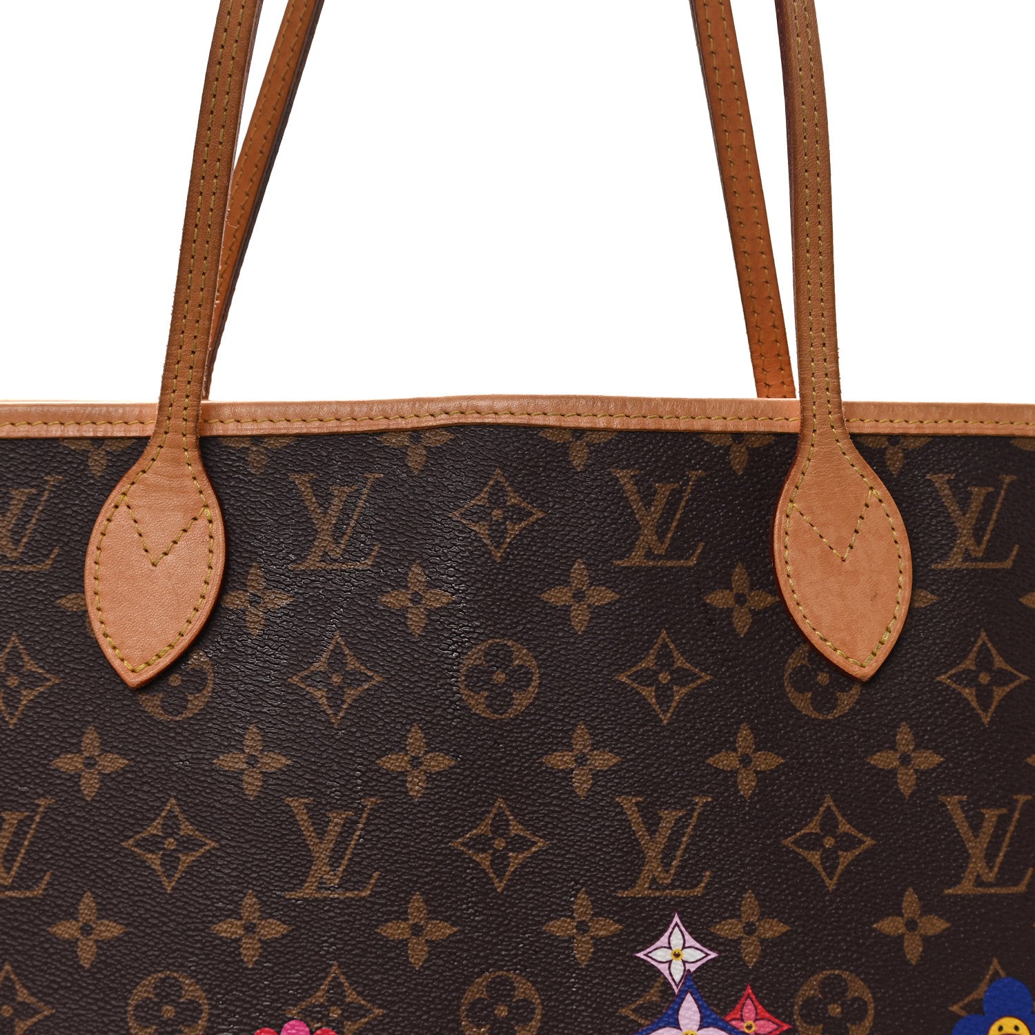 Louis Vuitton LV X TM Monogram Flowers Neverfull MM 1893893