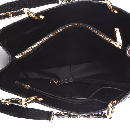 Chanel Caviar Quilted Grand Shopping Tote GST Black 5 of 10