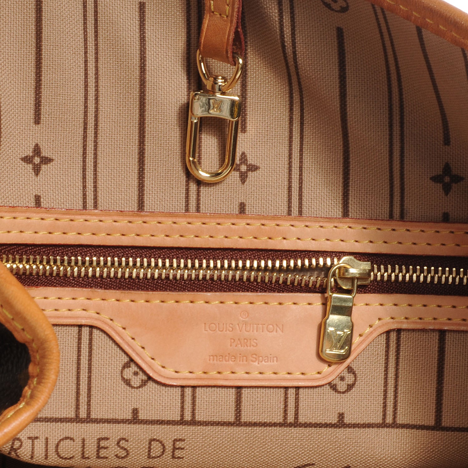 Louis Vuitton Monogram Neverfull MM 6 of 7