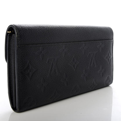Louis Vuitton Empreinte Sarah Wallet NM Black 3 of 6