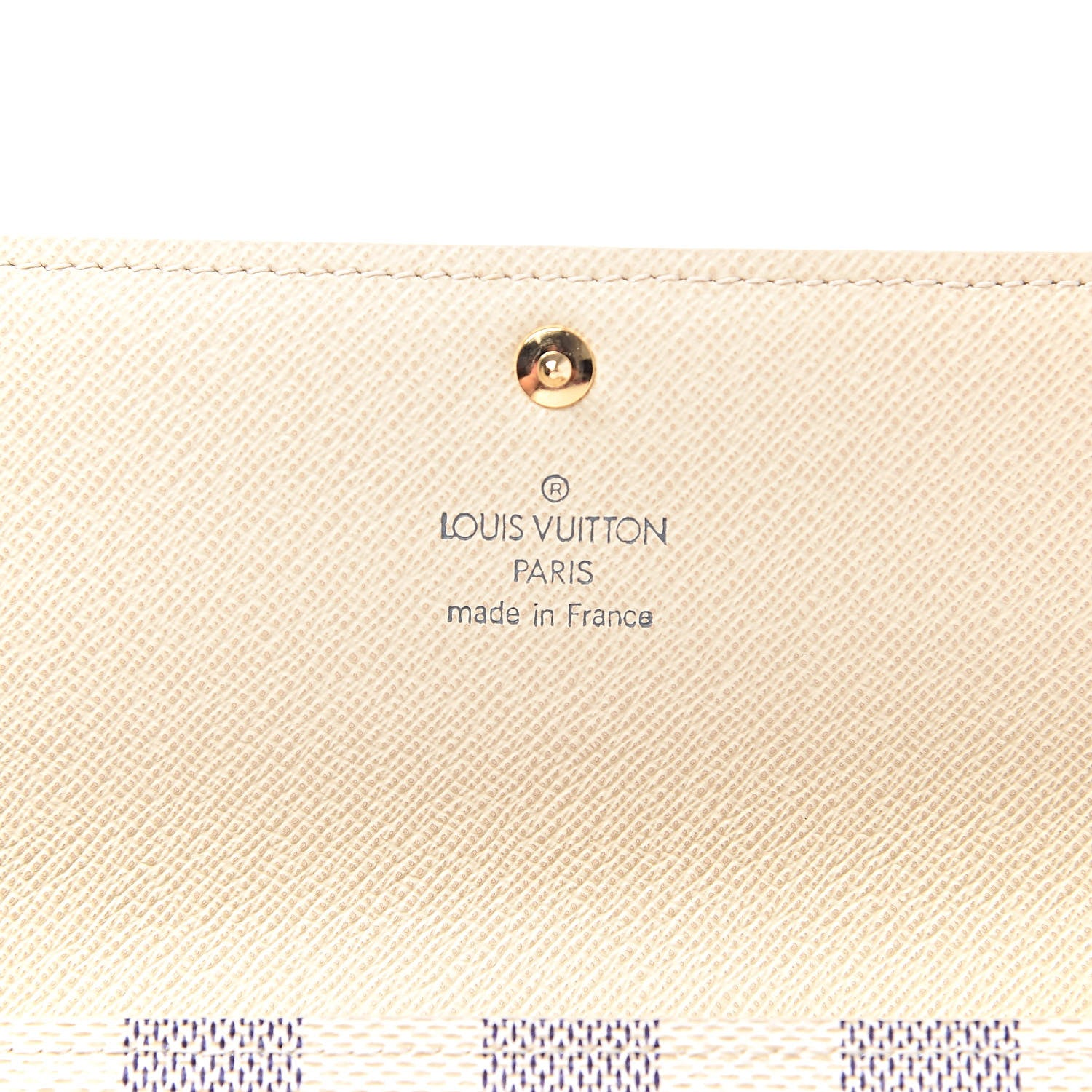 Louis Vuitton Damier Azur Sarah Wallet 6 of 7