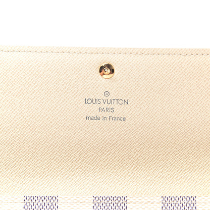 Louis Vuitton Damier Azur Sarah Wallet 6 of 7