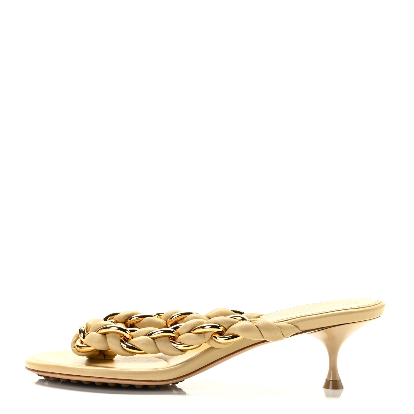 Nappa Dot Sandals 39 Cane Sugar