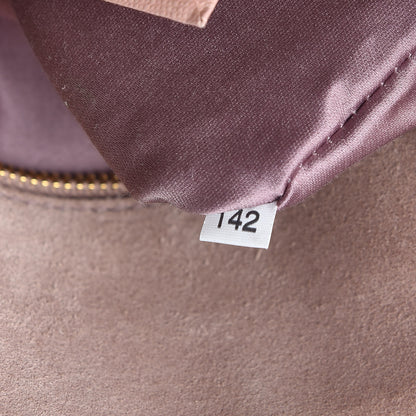Miu Miu Goatskin Madras Top Handle Tote Mughetto 8 of 13