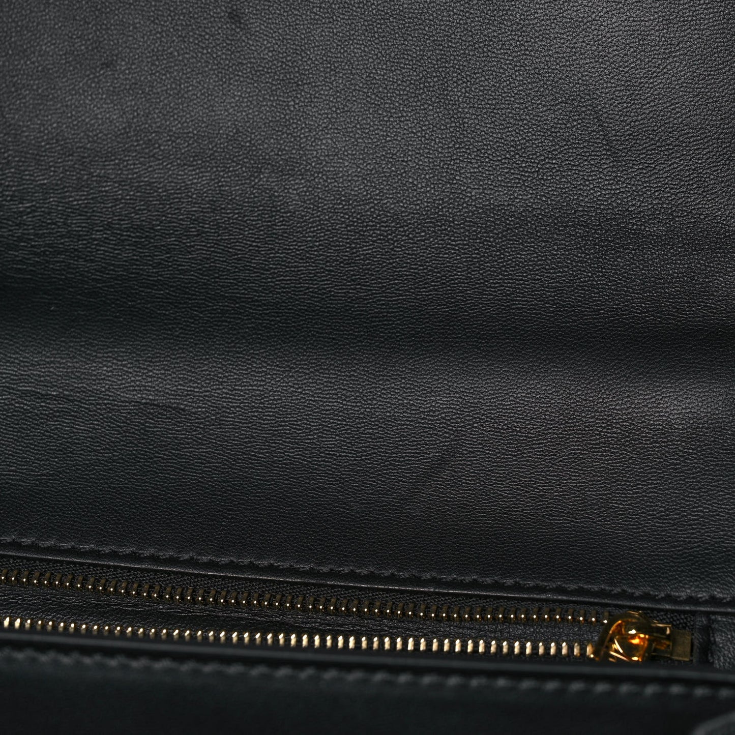Grained Calfskin Medium TB Bag Black