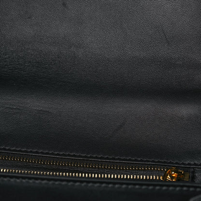 Burberry Grained Calfskin Medium TB Bag Black 12 of 12