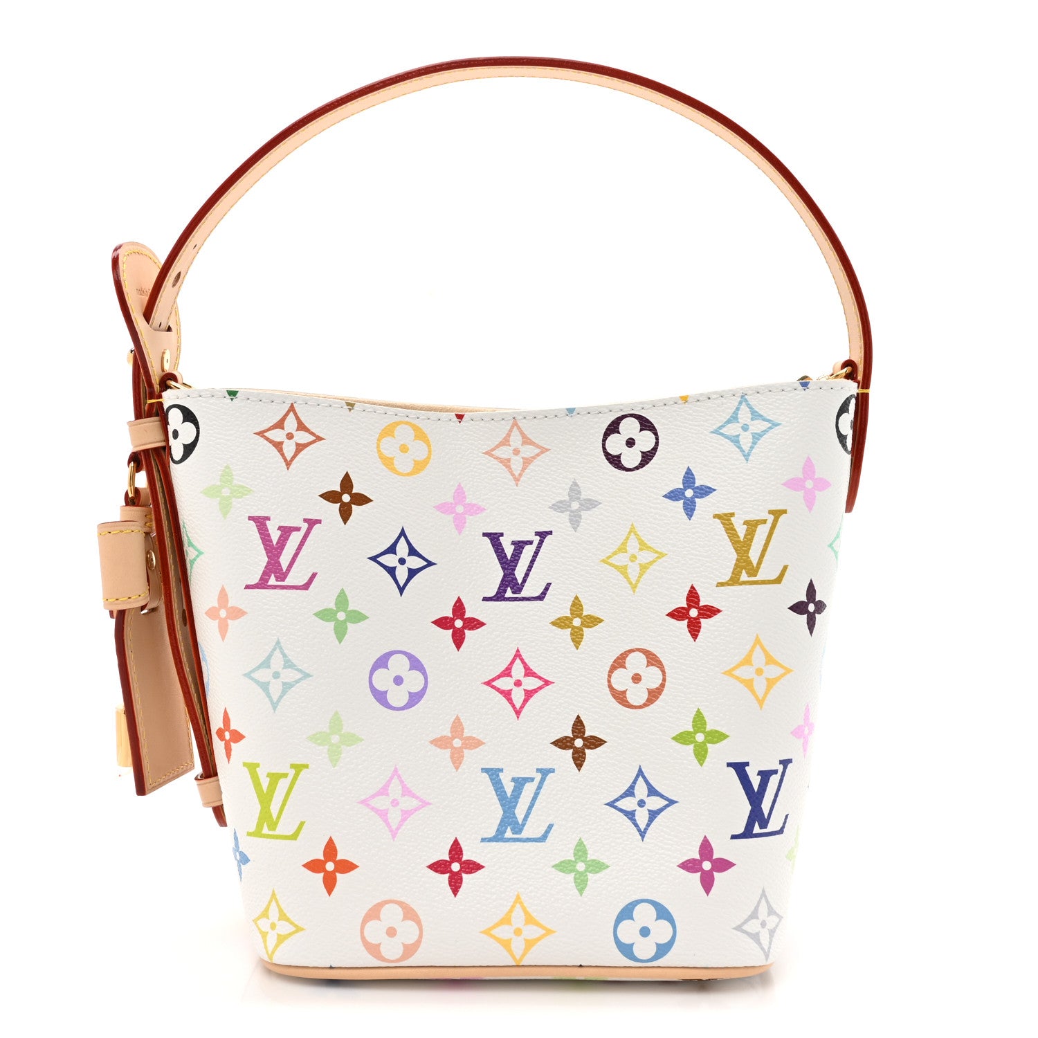 LOUIS VUITTON ホワイト ショルダーバッグ Louis Vuitton LV X TM Monogram Multicolor All In BB White 1608467