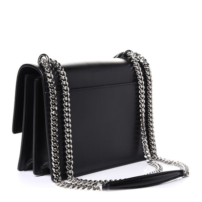 Saint Laurent Calfskin Medium Monogram Sunset Black 2 of 9