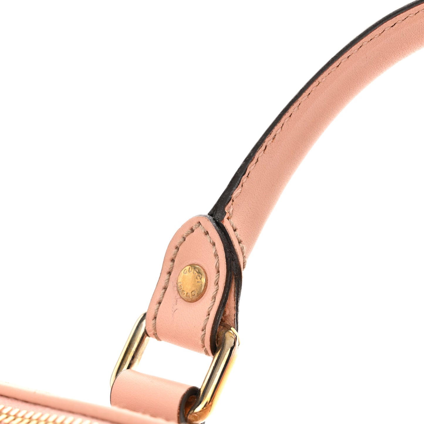 Crystal Monogram Small Joy Boston Blush