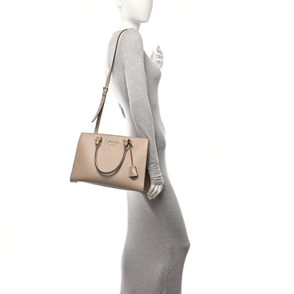 Prada Saffiano Soft Calfskin Tote Cammeo 2 of 9