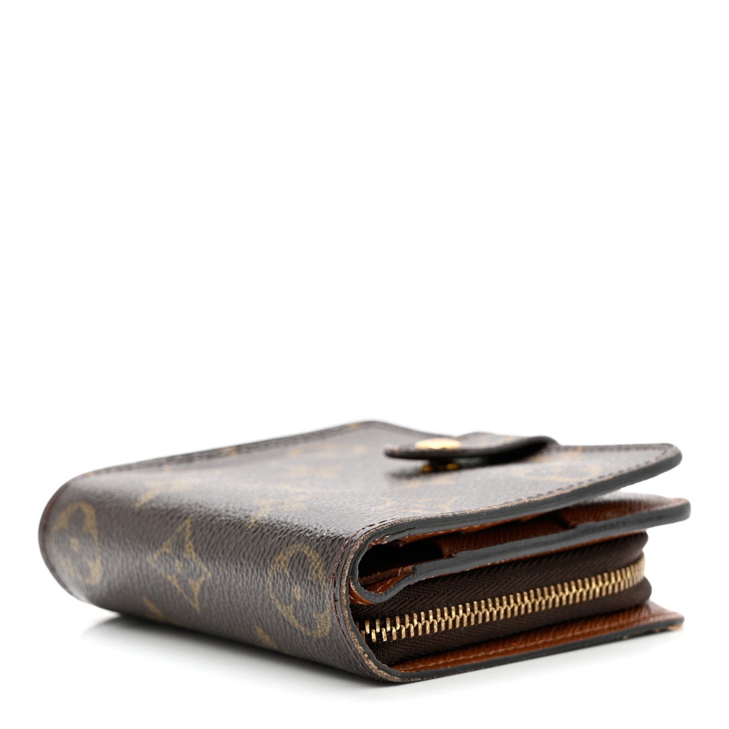 Monogram Compact Zippe Zipped Wallet