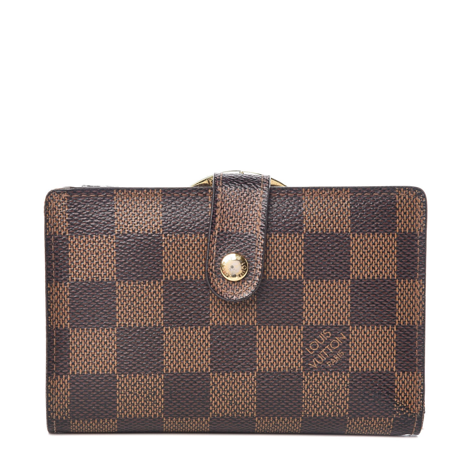 Damier Ebene French Purse Wallet