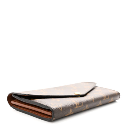 Louis Vuitton LOUIS VUITTON Monogram Sarah Wallet NM 4 of 15
