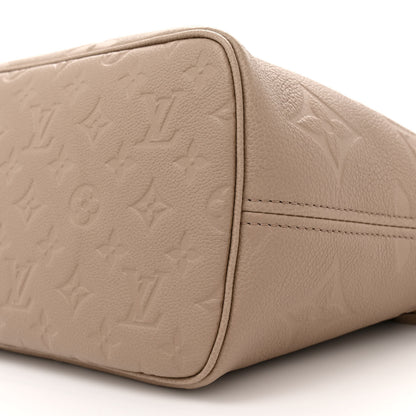 Louis Vuitton Empreinte Monogram Giant Neverfull MM Tourterelle 10 of 10